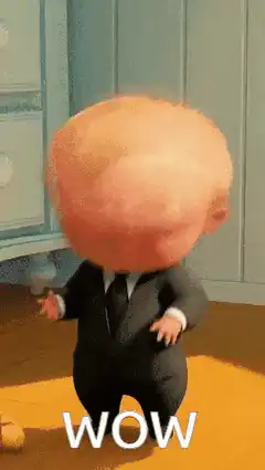 Boss Baby head pops off