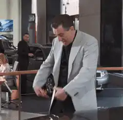 Tony Montana car salesman