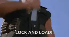Arnold Schwarzenegger Lock and Load