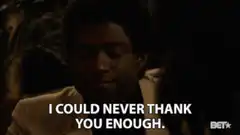 I Could Never Thank You Enough