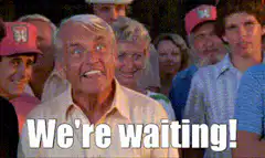 We're waiting! Jack Lemmon