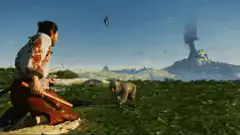 Ghost of Tsushima samurai and fox