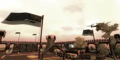 Garry's Mod military base scene