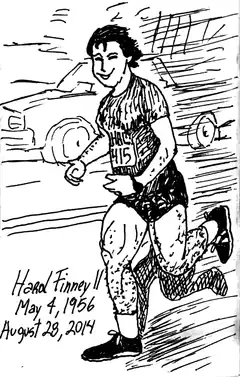 Hazel Finney II running sketch