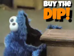 Cookie Monster Buy The Dip