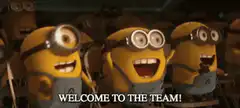 Minions Welcome To The Team