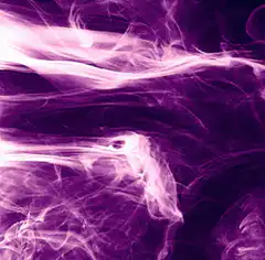 purple smoke swirls
