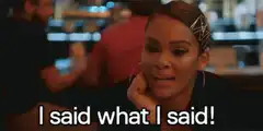 Woman says I said what I said