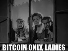 Three Stooges Bitcoin Only Ladies