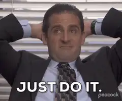 Michael Scott Just Do It Nike