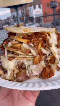 Huge loaded breakfast burrito