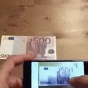 500 euro bill magic trick