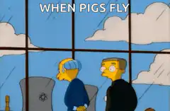 When Pigs Fly Simpsons