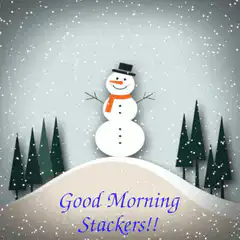 Good Morning Stackers Snowman