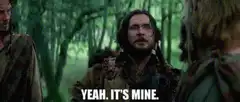 Bilbo says yeah it's mine