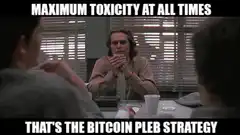 Maximum Toxicity Bitcoin Pled Strategy
