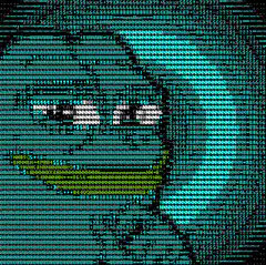 pixel art smiley face