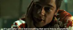 Tyler Durden lost everything quote