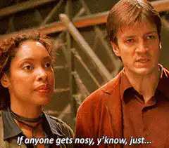 Fringe Fringe Girl Nosy Guy