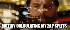 Mutiny calculating my zap splits