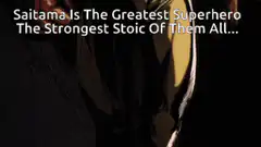 Saitama Greatest Superhero