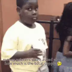 Money Printers When Asked About Total Supply