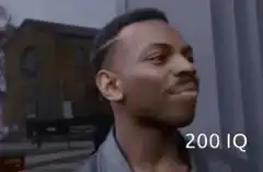 200 IQ smart guy nodding