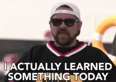 I actually learned something today