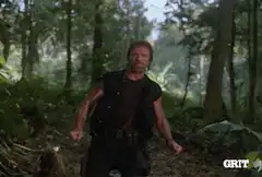 Chuck Norris vs Bruce Lee in the jungle