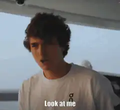 Look at me I'm the captain now