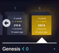 Bitcoin Genesis Block Explorer
