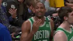 Al Horford blows a kiss