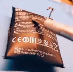 Phone battery explodes