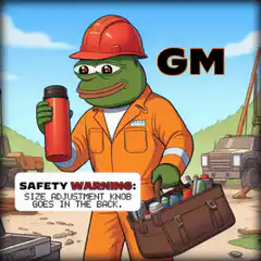 Pepe Construction Worker Safety Warning