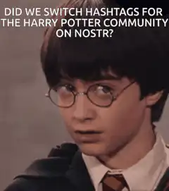 Harry Potter confused about hashtags