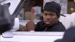 50 Cent gets a lollipop