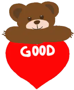 Good Morning Bear Heart