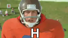 H2O football player meme