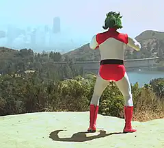 Grendizer backside view