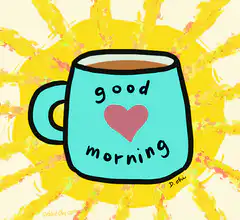 Good Morning Coffee Cup GIF