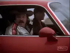Dukes of Hazzard car chase on beach