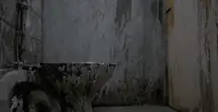 Travis Bickle vomits in toilet