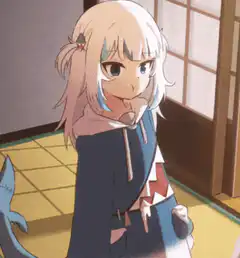 anime girl disappears in a flash