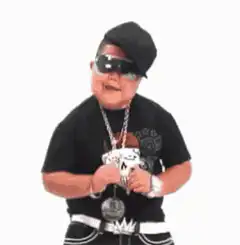 Little DJ Khaled dancing