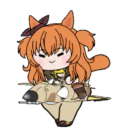 Chibi Kuroko riding a tank