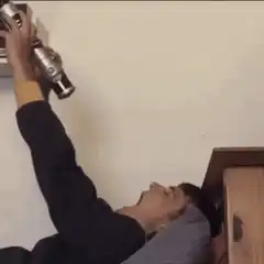 Man gets laser cut in the mouth