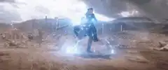 Thor summons lightning