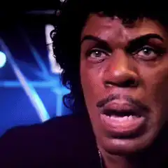 Prince looking confused and suspicious