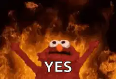 Elmo Yes Fire