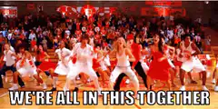High School Musical dance scene